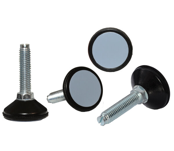 Gleiter PTFE-Gleiter mit gerader Gewindestange, 4er Set, 14,99