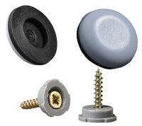 magiGLIDE® PTFE-Schalldämmgleiter Sparset Ø 30 mm Schraube