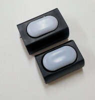 PTFE-Klemmschalengleiter Freischwinger schwarz 23 - 26 mm...