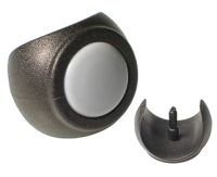 magiGLIDE® PTFE-Klemmgleiter rund mit Dorn Ø...