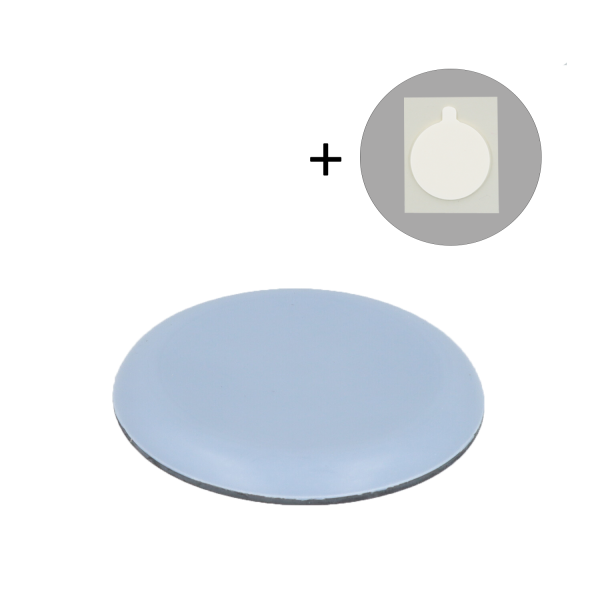 magiGLIDE® PTFE Gleiter 50 mm rund mit Klebepunkt