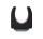 Tecta Kragstuhl Freischwinger Gleiter Set 2 x oval 2 x Rundrohr Transparent Ø 25 mm / 12 mm