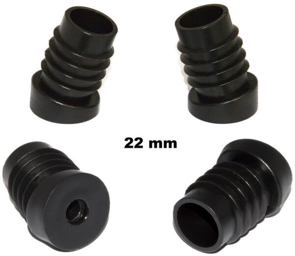 for2click® Stopfengleiter 22mm, 4er Set 08° - 12°