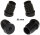 for2click® Stopfengleiter 22mm, 4er Set 08° - 12°