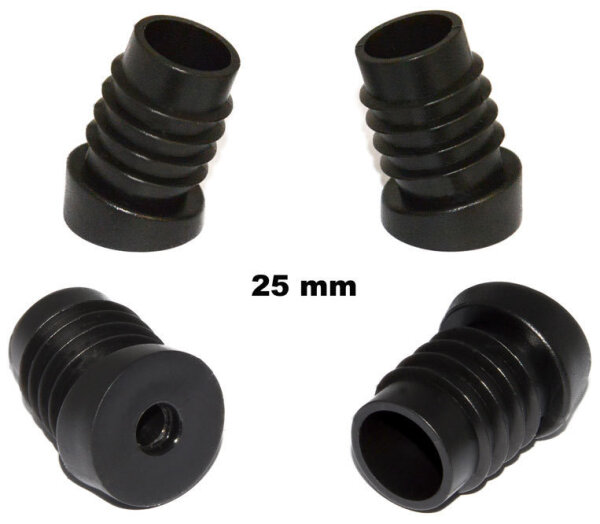 for2click® Stopfengleiter 25 mm 4er Set Neigung 12° - 18°
