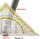 for2click® Stopfengleiter 25 mm 4er Set Neigung 12° - 18°